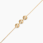 Bracelet Sunrays Plaqu&eacute; Or Jaune Oxyde De Zirconium - Bracelets Femme | Histoire d&rsquo;Or
