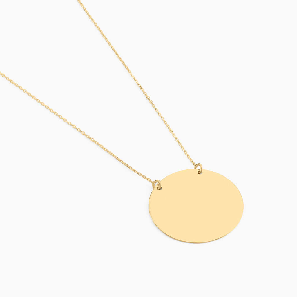 Collier Or Jaune - Colliers Naissance Femme | Histoire d&rsquo;Or