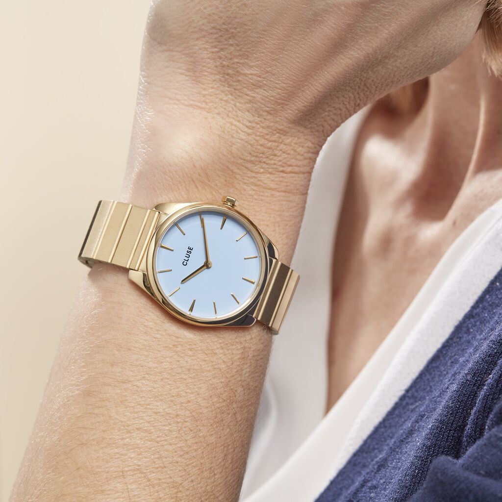 Montre Cluse Feroce Petite Bleu - Montres Femme | Histoire d’Or