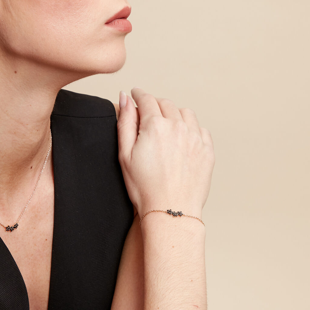 Bracelet Midnight Royalty Plaqué Or Jaune Oxyde De Zirconium - Bracelets Femme | Histoire d’Or