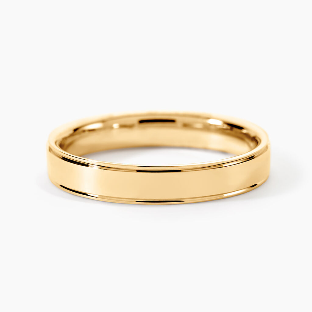 Alliance Or Jaune Beatrice - Alliances Unisex | Histoire d&rsquo;Or