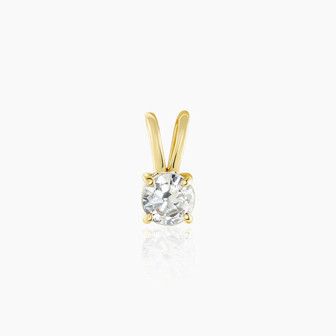 Pendentif Orsolya Or Jaune Oxyde De Zirconium - Soldes Femme | Histoire d’Or