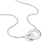 Collier Anjeza Argent Blanc - Colliers fantaisie Femme | Histoire d&rsquo;Or