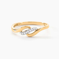Bague Tylane Or Jaune Diamant