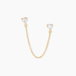 Boucle D'oreille Unitaire Pendante Viviette Or Jaune Oxyde - Piercings d'oreilles Femme | Histoire d&rsquo;Or