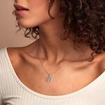 Collier Alive Argent Blanc Oxyde De Zirconium - Colliers fantaisie Femme | Histoire d&rsquo;Or