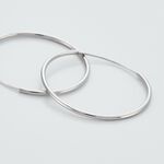 Cr&eacute;oles Muses Flexibles Or Blanc - Boucles d'oreilles cr&eacute;oles Femme | Histoire d&rsquo;Or