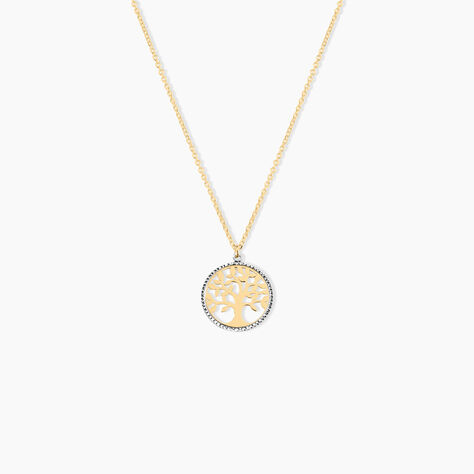 Collier Or Bicolore Solidage - Colliers Femme | Histoire d’Or