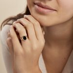 Chevali&egrave;re Gerolt Ovale Or Jaune Onyx - Bagues solitaires Homme | Histoire d&rsquo;Or