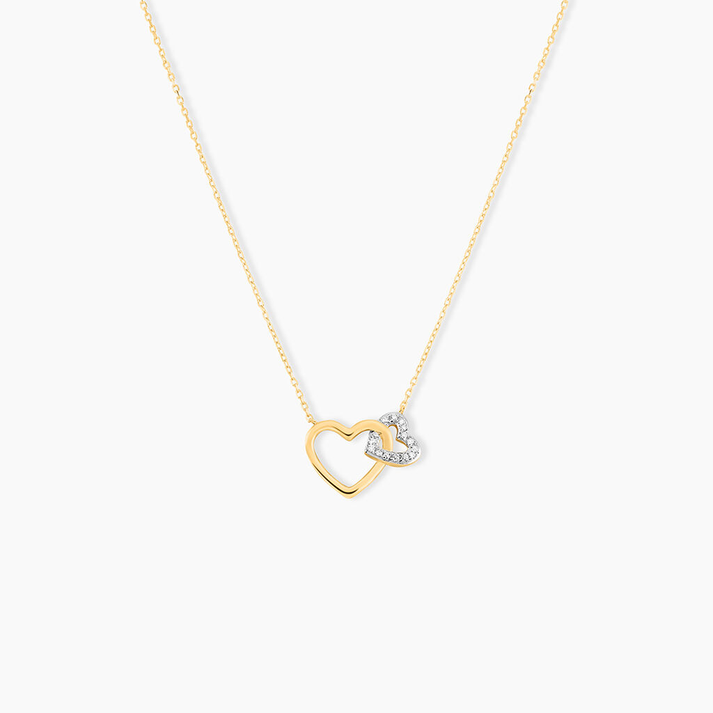 Collier Humberta Or Jaune Diamant - Colliers Femme | Histoire d’Or