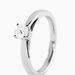 Bague Iris Platine Blanc Diamant - Bagues solitaires Femme | Histoire d&rsquo;Or