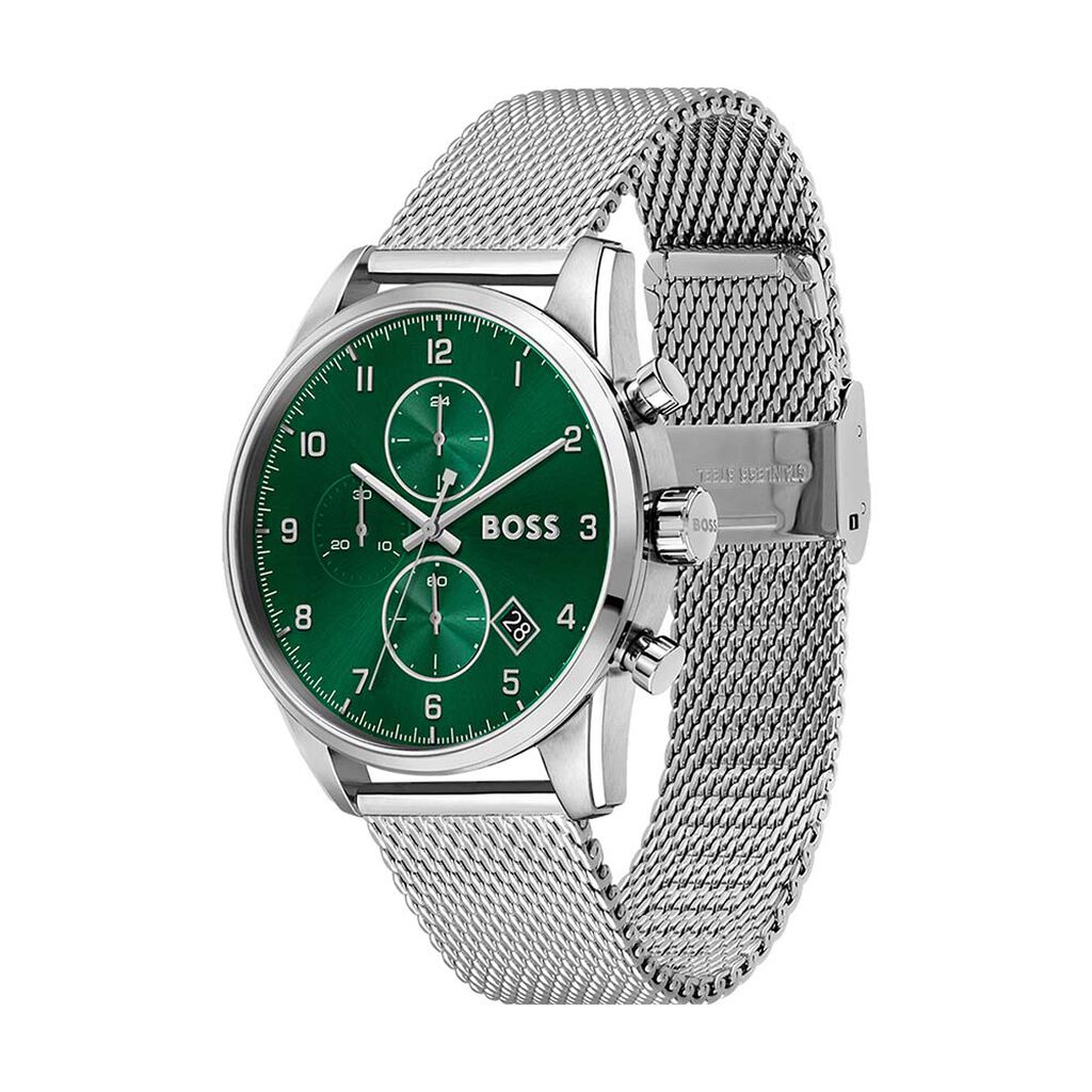 Montre Boss Skymaster Vert - Montres Homme | Histoire d’Or