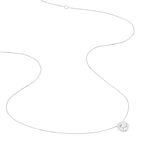 Collier Star Or Blanc Oxyde De Zirconium - Colliers Femme | Histoire d&rsquo;Or