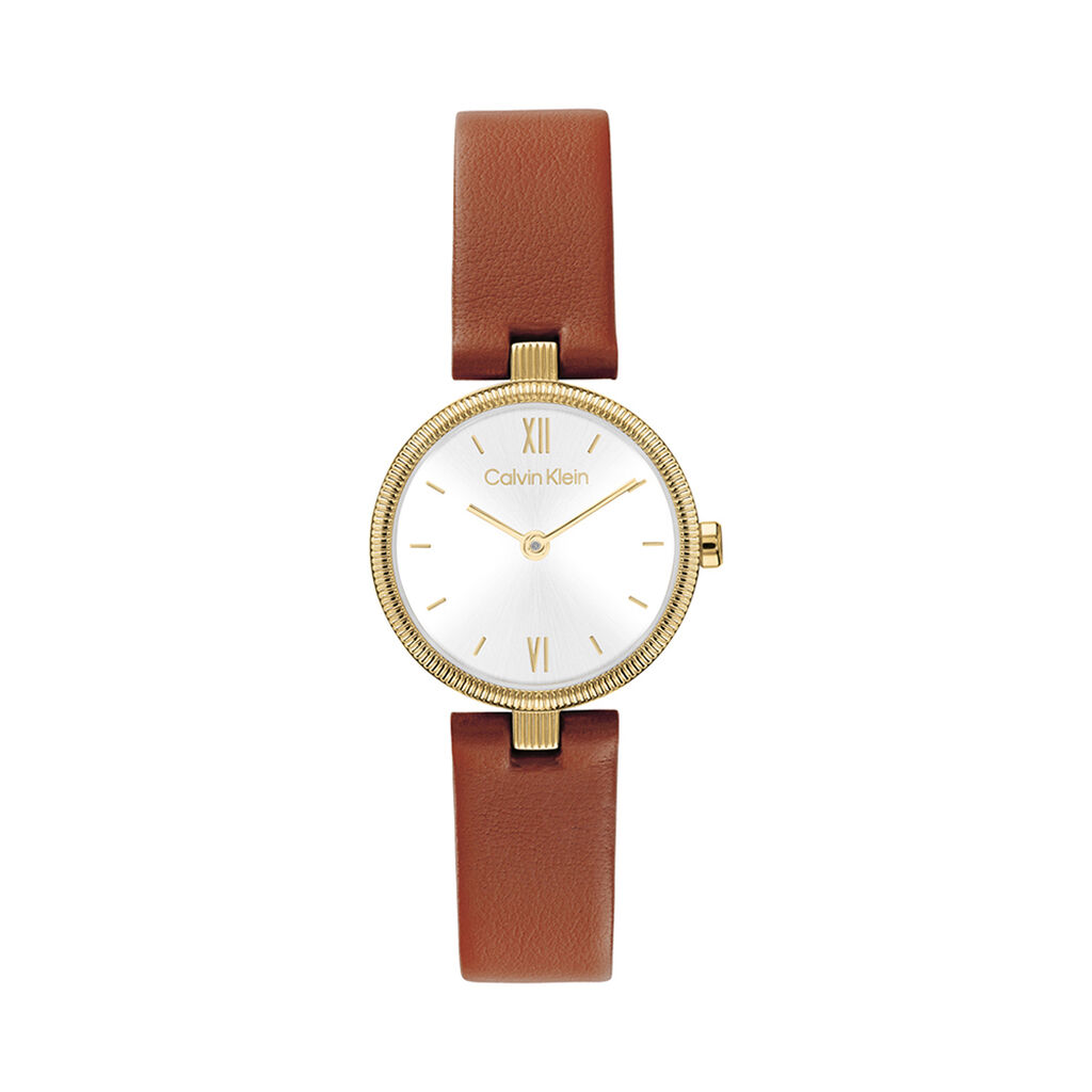 Montre Calvin Klein Gleam Blanc - Montres Femme | Histoire d&rsquo;Or