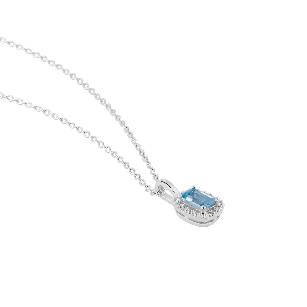 Collier Aladin Argent Blanc Oxyde De Zirconium - Colliers fantaisie Femme | Histoire d’Or