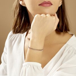 Bracelet Gabriela Argent Tricolore - Bracelets fantaisie Femme | Histoire d’Or