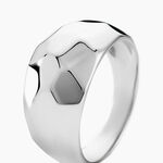 Bague Two Argent Blanc - Bagues fantaisie Femme | Histoire d&rsquo;Or