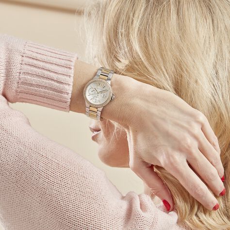 Montre Michael Kors Camille Blanc - Montres Femme | Histoire d’Or