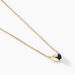Collier Tameka Or Bicolore Saphir Diamant - Colliers Femme | Histoire d’Or