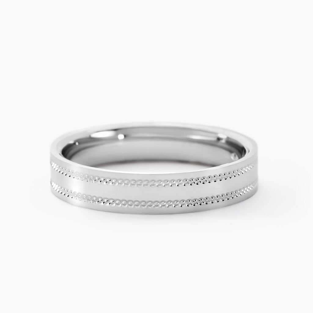 Alliance Apollon Or Blanc - Alliances Unisex | Histoire d&rsquo;Or