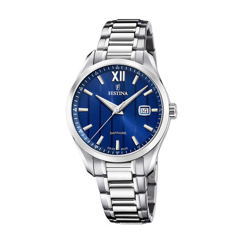 Montre Festina Swiss Made Bleu London - Montres suisses Homme | Histoire d’Or