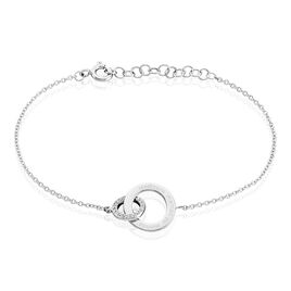 Bracelet Ananth Argent Blanc Oxyde De Zirconium - Bracelets fantaisie Femme | Histoire d’Or