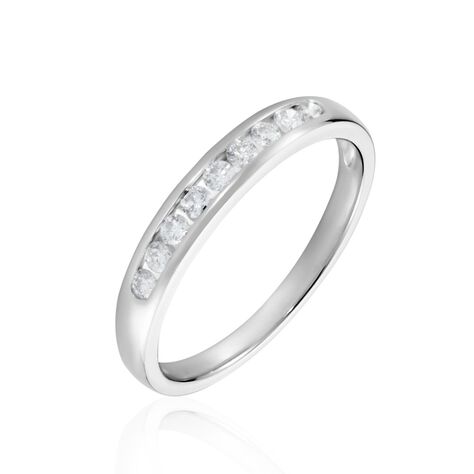 Alliance Giulia Or Blanc Diamant - Alliances Femme | Histoire d’Or