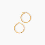 Cr&eacute;oles Cayla Or Jaune - Boucles d'oreilles cr&eacute;oles Femme | Histoire d&rsquo;Or