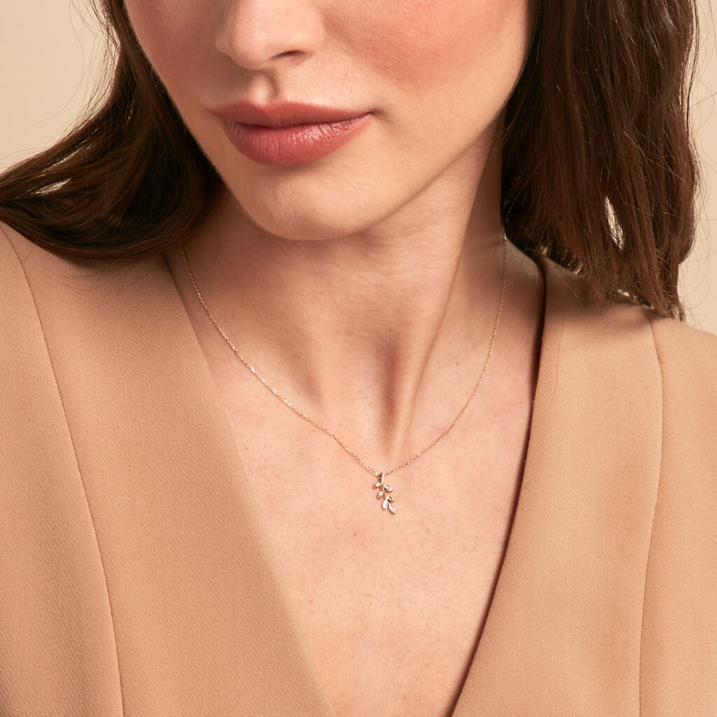 Collier Palmiro Or Jaune Diamant - Colliers Femme | Histoire d’Or