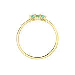 Bague Richie Or Jaune Emaraude - Bagues avec pierre Femme | Histoire d&rsquo;Or