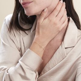 Bracelet Aquilegia Or Jaune - Bracelets Trèfle Femme | Histoire d’Or