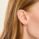 Boucles D'Oreilles Puces Hohepa Argent Dor&eacute; A L'Or 750/1000 - Boucles d'oreilles fantaisie Enfant | Histoire d&rsquo;Or