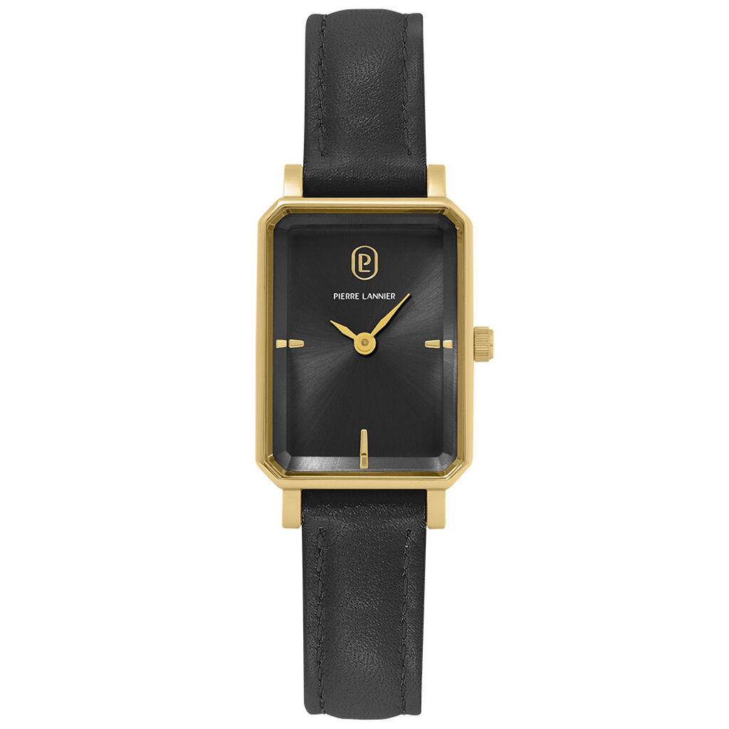 Montre Pierre Lannier Ariane Noir - Montres Femme | Histoire d&rsquo;Or