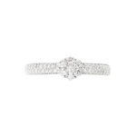 Bague Praya Or Blanc Diamant - Bijoux Femme | Histoire d&rsquo;Or