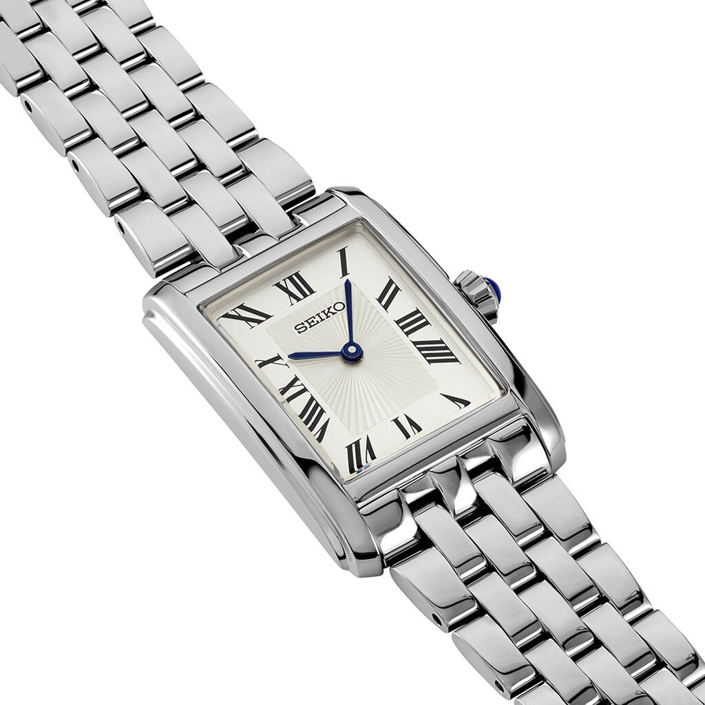 Montre Seiko Classique Blanc - Montres Femme | Histoire d’Or