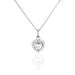 Collier Calvi Argent Blanc Oxyde De Zirconium - Colliers fantaisie Femme | Histoire d’Or