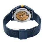 Montre Montignac Round Auto Bleu - Id&eacute;es cadeaux Homme | Histoire d&rsquo;Or