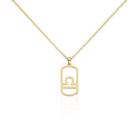 Collier Plaqué Or Prospero - Colliers Zodiaque Homme | Histoire d’Or