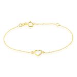 Bracelet Or Jaune Vehanouche Oxydes De Zirconium - Bracelets Enfant | Histoire d&rsquo;Or