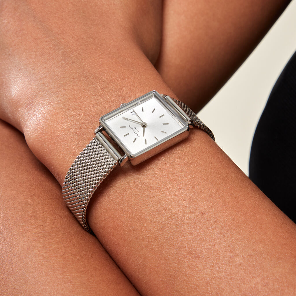 Montre Rosefield Boxy Xs Blanc - Montres Femme | Histoire d’Or