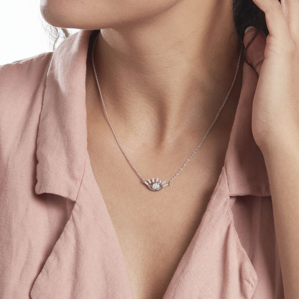Collier Pauwel Argent Oxyde - Colliers fantaisie Femme | Histoire d’Or