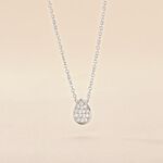 Collier Argent Tricoria Oxydes De Zirconium - Colliers fantaisie Femme | Histoire d&rsquo;Or