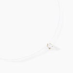 Collier Or Jaune Maiorga Oxyde De Zirconium - Colliers Femme | Histoire d&rsquo;Or