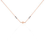 Collier Esia Argent Rose Oxyde De Zirconium - Colliers fantaisie Femme | Histoire d&rsquo;Or