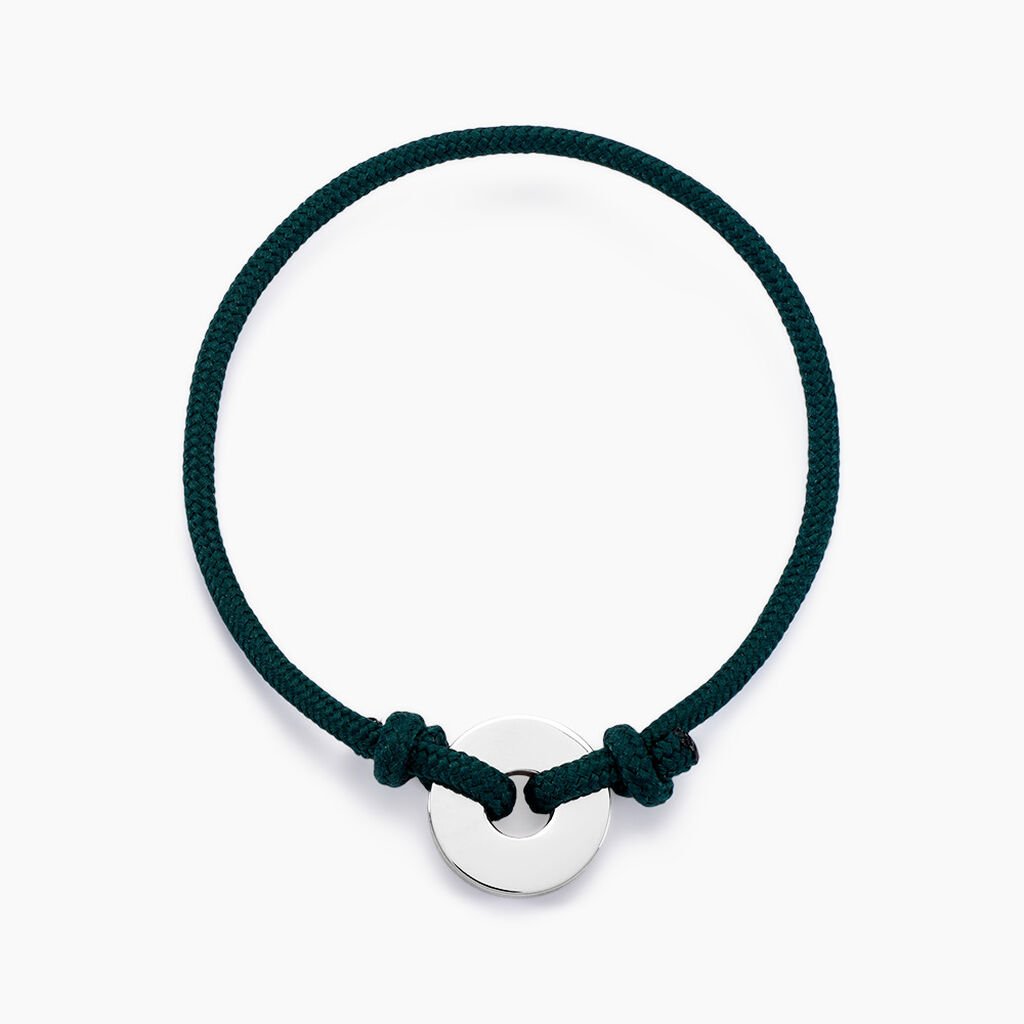 Bracelet Alto Acier Blanc - Bracelets cordon Homme | Histoire d’Or