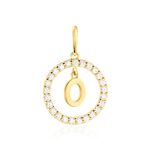 Pendentif Gabe Or Jaune Oxyde De Zirconium - Pendentifs Femme | Histoire d&rsquo;Or