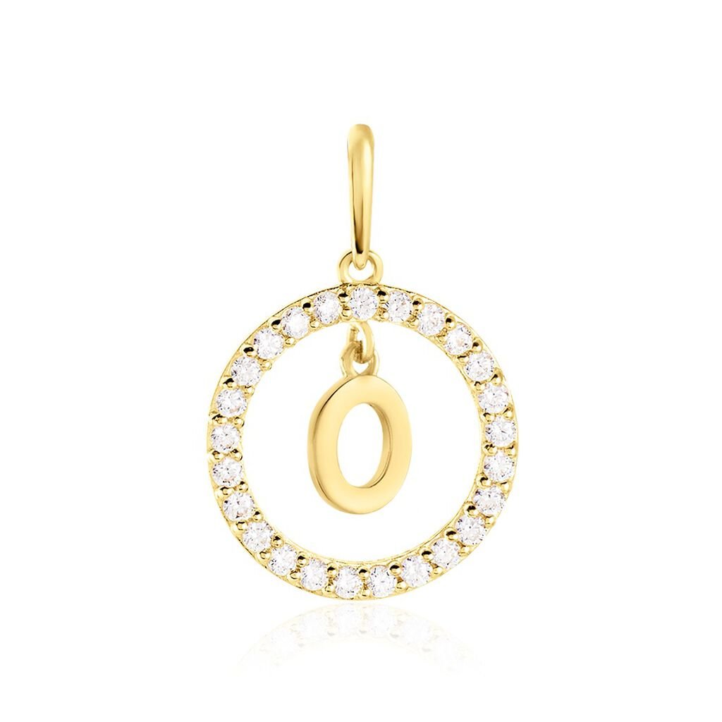 Pendentif Gabe Or Jaune Oxyde De Zirconium - Pendentifs Femme | Histoire d’Or