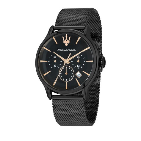Montre Maserati Epoca Noir - Montres Homme | Histoire d&rsquo;Or