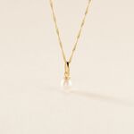 Pendentif Lenonie Or Jaune Perle De Culture - Pendentifs Femme | Histoire d&rsquo;Or