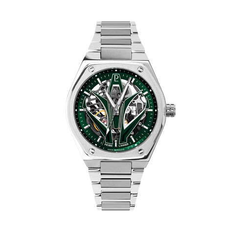 Montre Pierre Lannier Lannier Ardent Vert - Montres Homme | Histoire d&rsquo;Or